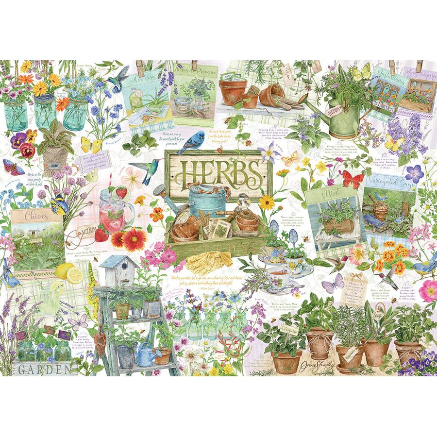 Cobble Hill Herb Garden 1000 Piece Puzzle