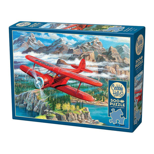 Cobble Hill Beechcraft Staggerwing 500 Piece Puzzle