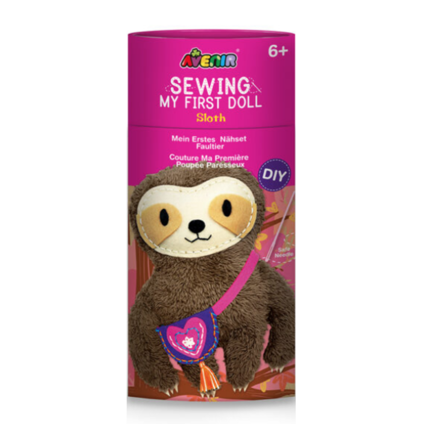 Avenir My First Sewing Doll - Sloth