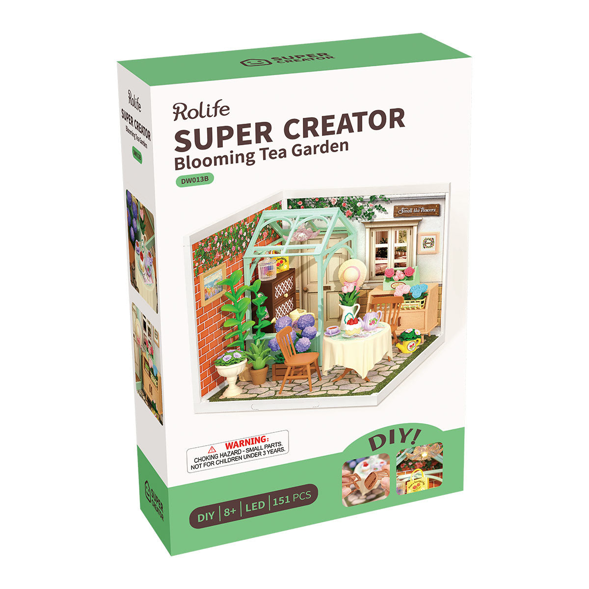 Rolife Super Creator DIY Blooming Tea Garden