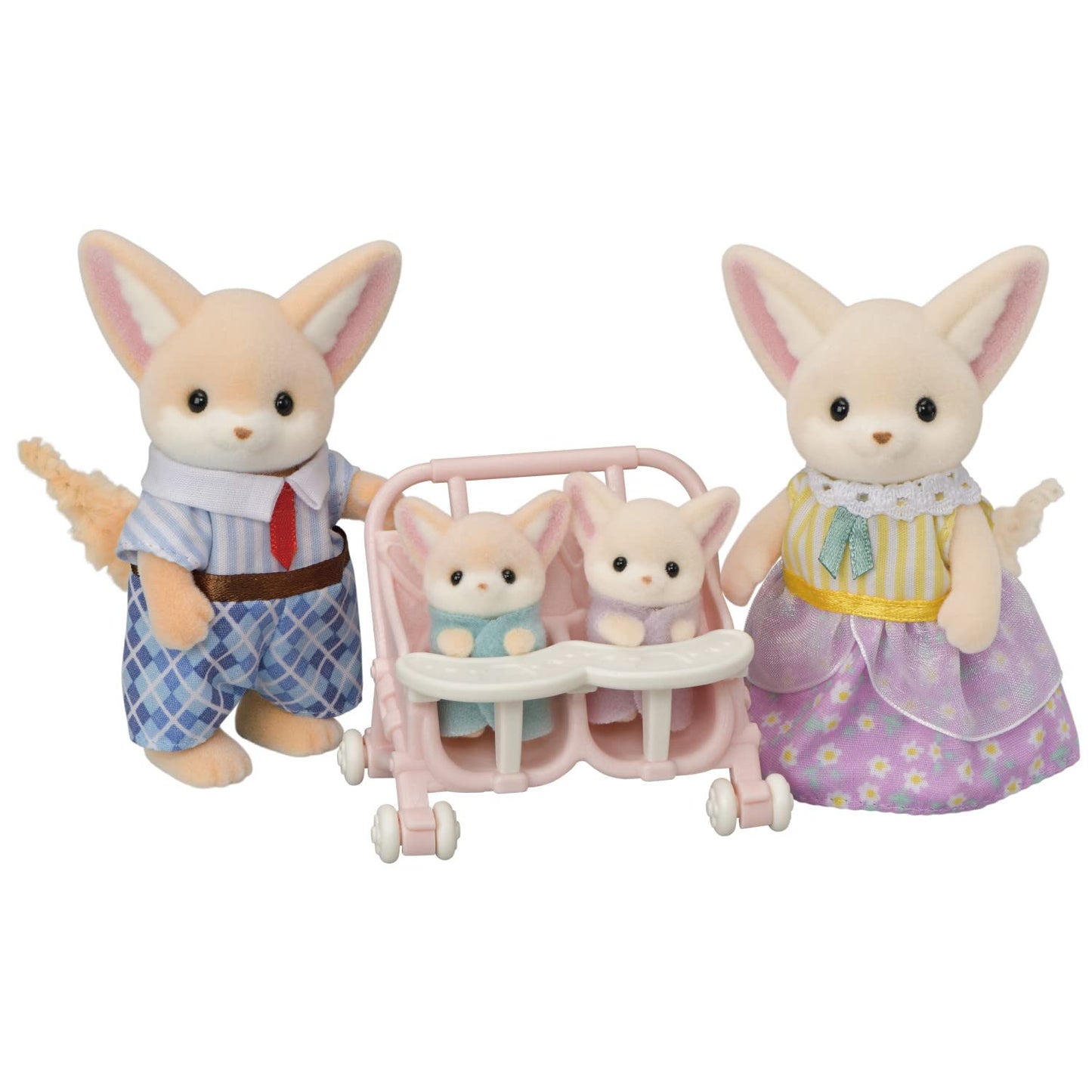Calico Critters Fennic Fox Family