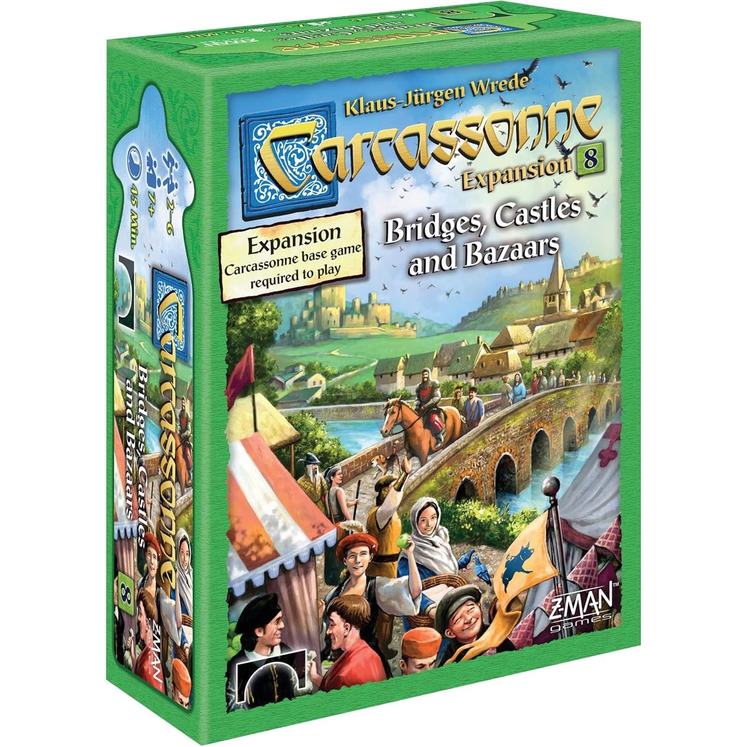 Carcassonne Expansion - Bridges, Castles & Bazaars