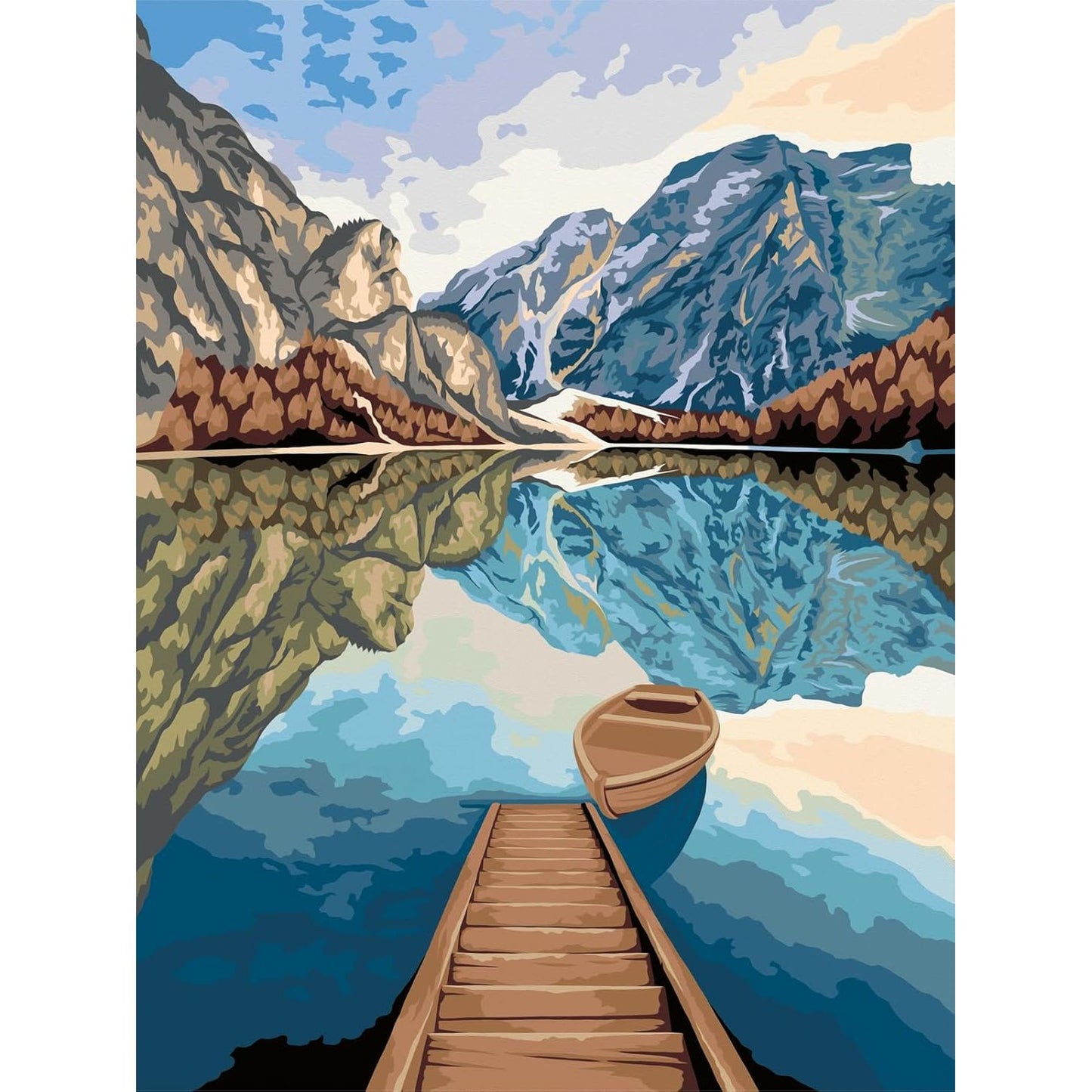 Ravensburger CreArt Canvas Edition: Lake Views