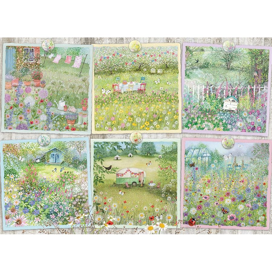Cobble Hill Cottage Gardens 1000 Piece Puzzle