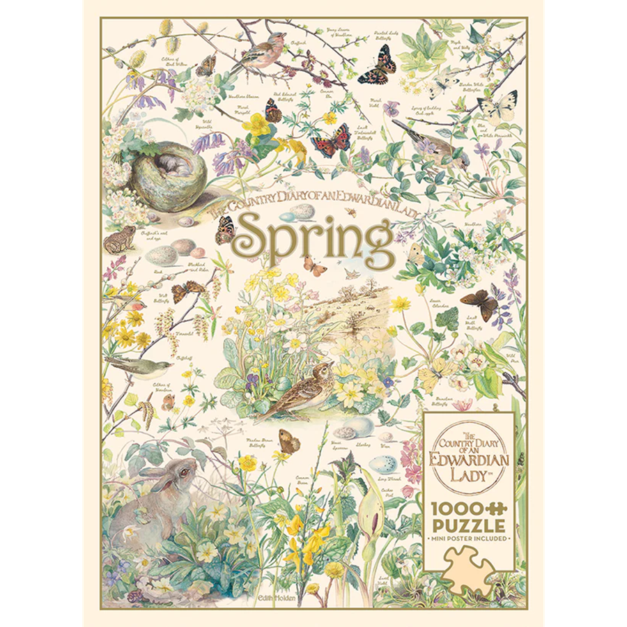 Cobble Hill Country Diary: Spring 1000 Piece Puzzle