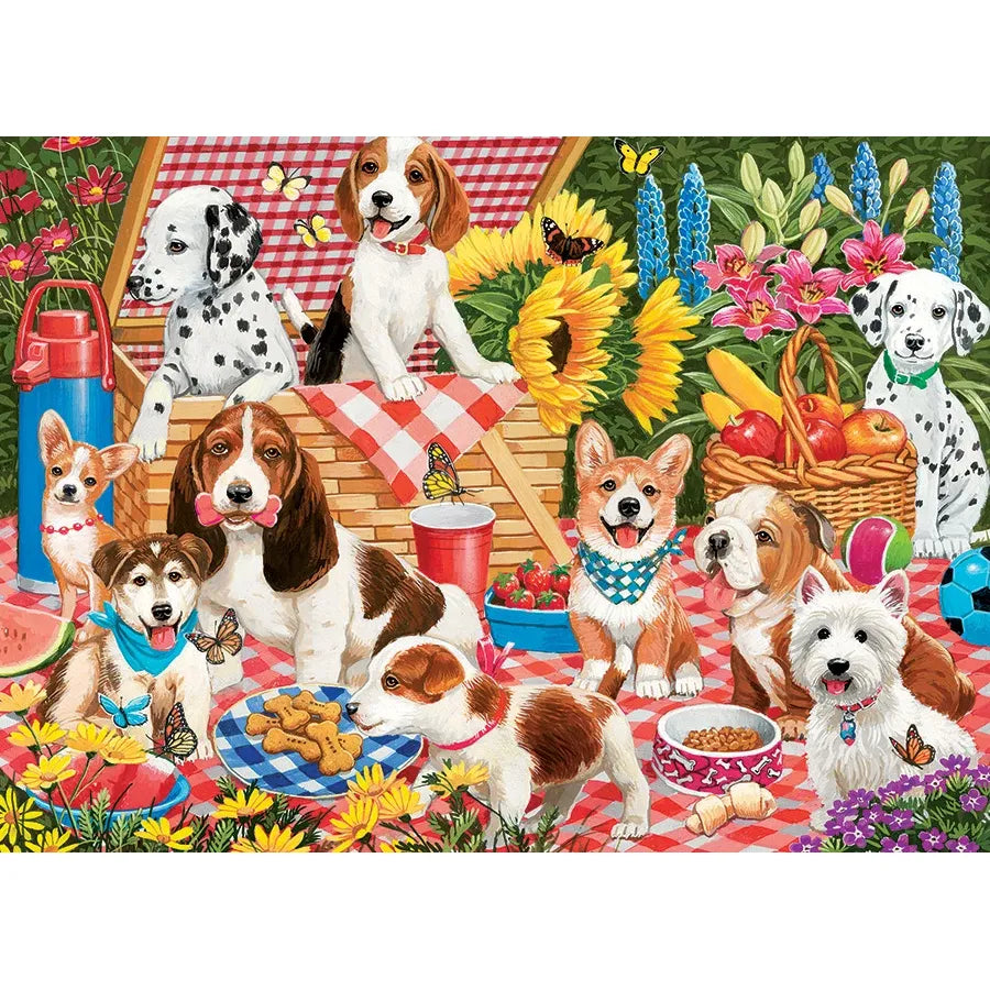 Cobble Hill Family Pieces - Picnic Party 350 Piece Puzzle
