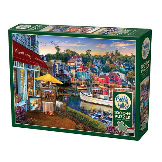 Cobble Hill Harbor Gallery 1000 Piece Puzzle