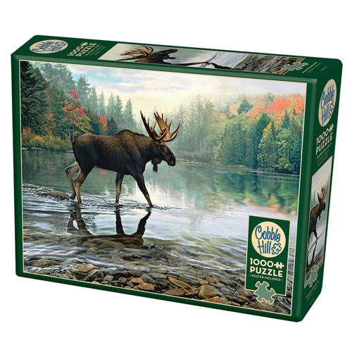 Cobble Hill Moose Crossing 1000 Piece Puzzle
