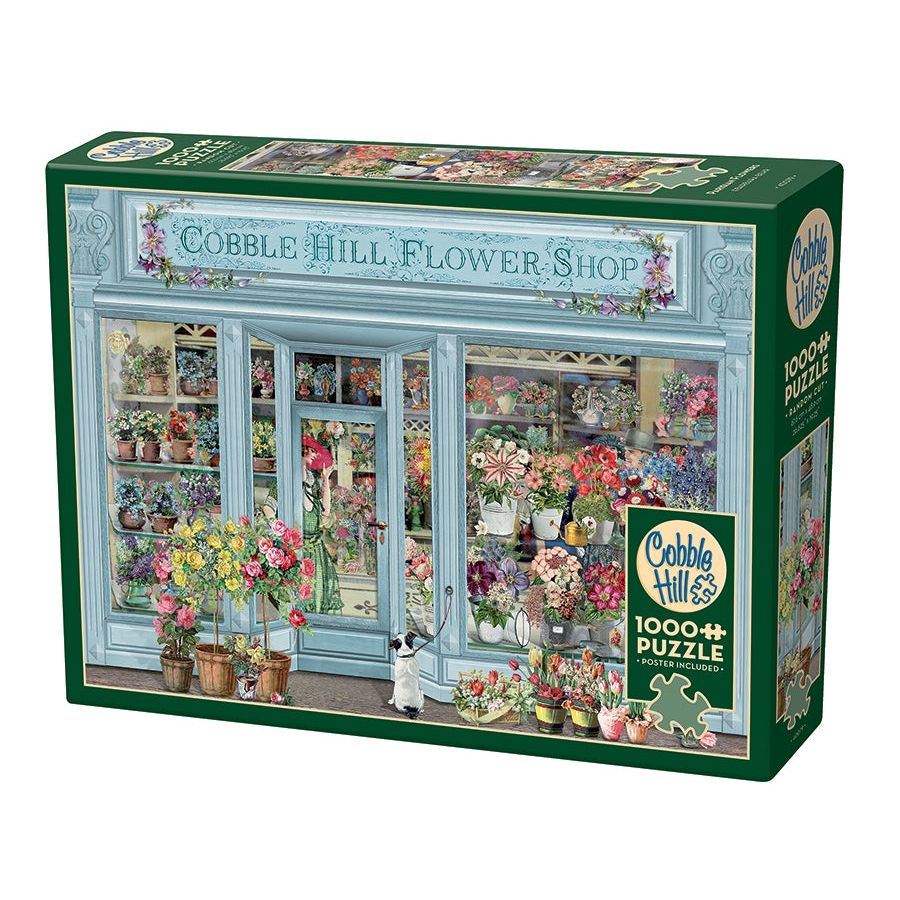 Cobble Hill Parisian Flowers 1000 Piece Puzzle