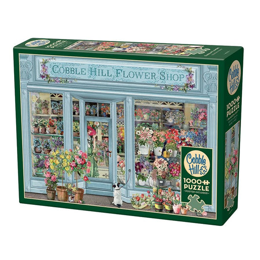 Cobble Hill Parisian Flowers 1000 Piece Puzzle
