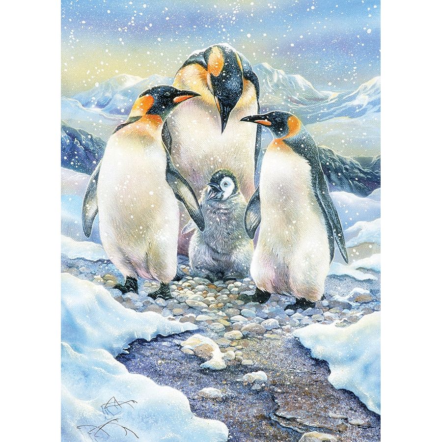 Cobble Hill Penguin Family 350 Piece Puzzle