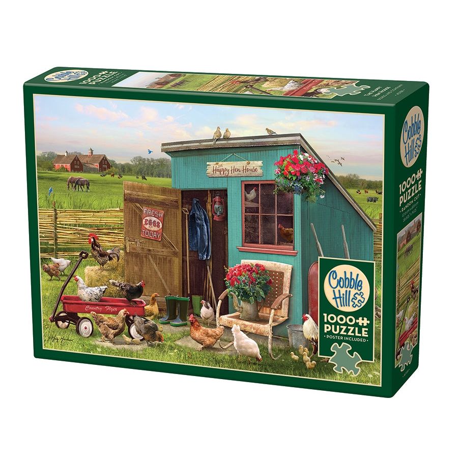 Cobble Hill The Happy Hen House 1000 Piece Puzzle