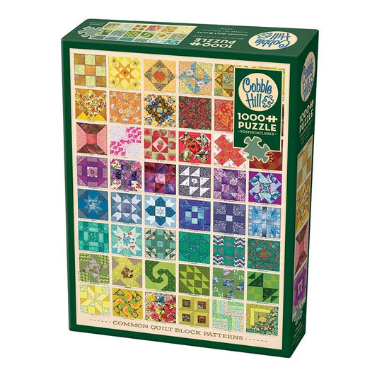 Cobble Hill Common Quilt Blocks 1000 Piece Puzzle