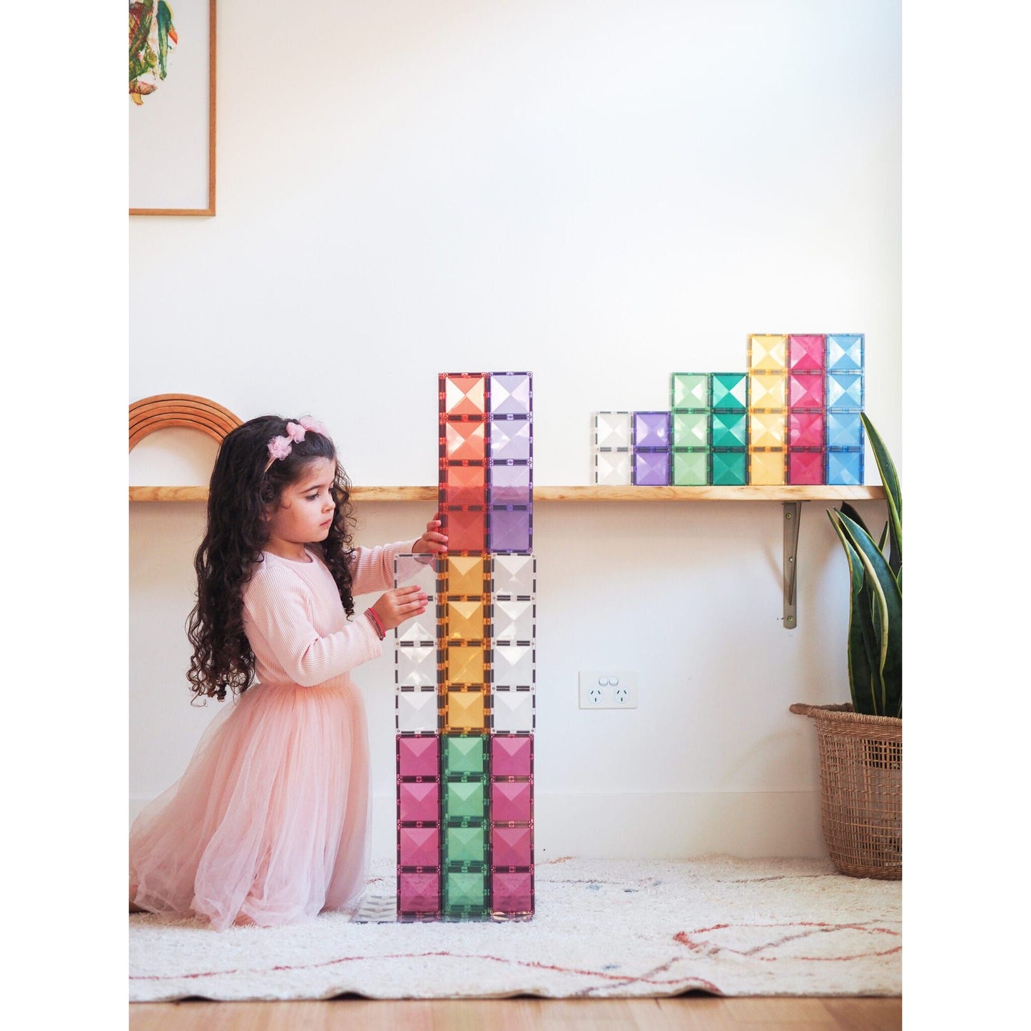 Connetix 24 Piece Pastel Rectangle Pack