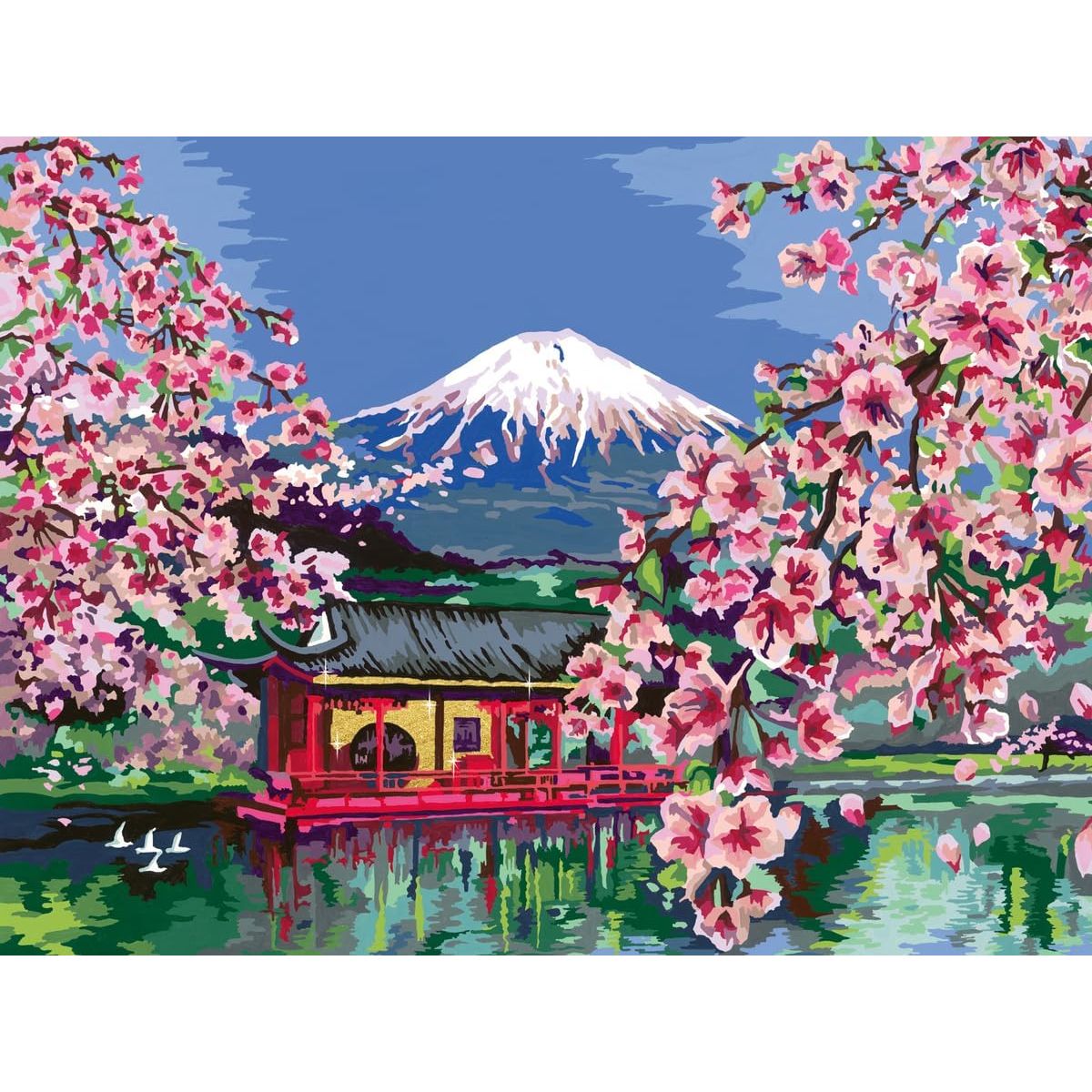 Ravensburger CreArt Canvas Edition: Japanese Cherry Blossom