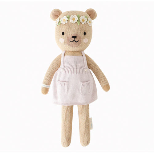 Cuddle+Kind Signature Collection Olivia The Honey Bear Flower Crown - 13"