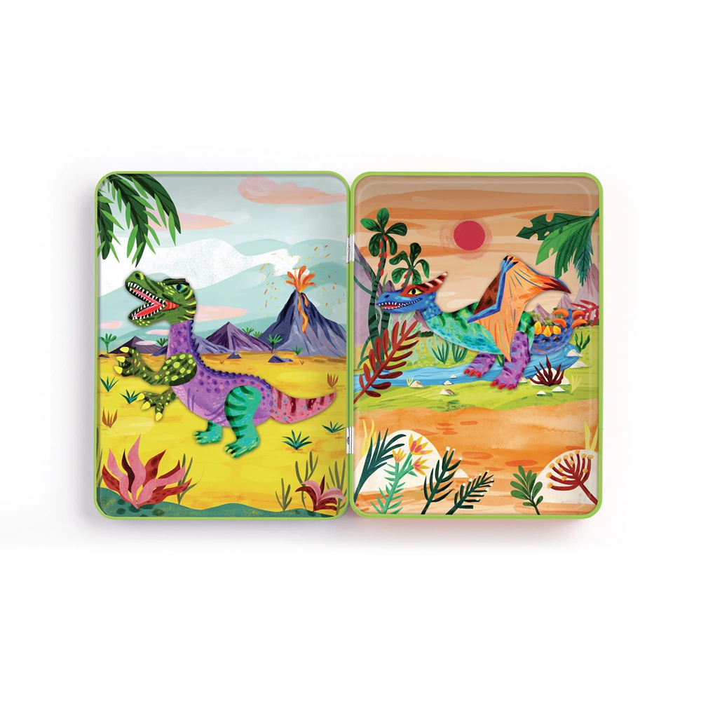 Mudpuppy Dino Mix-Up Magnetic Build-It