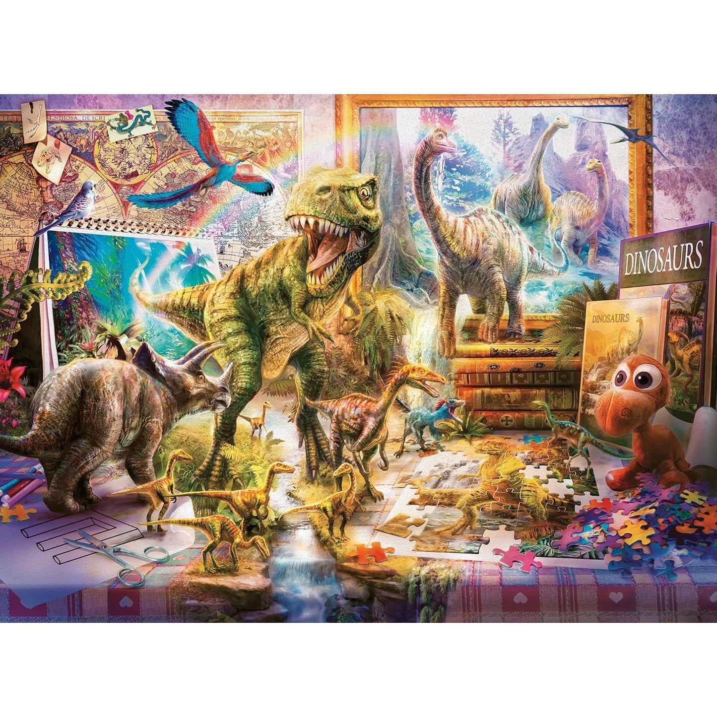 Ravensburger Dinosaur Escape 100 Piece Puzzle