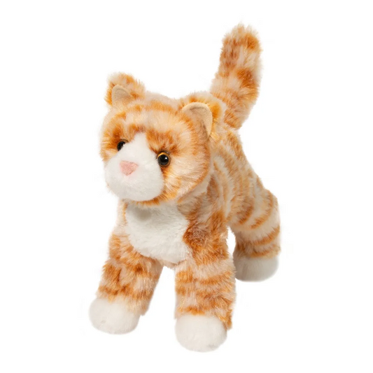 Douglas Hally Orange Striped Cat - 8"