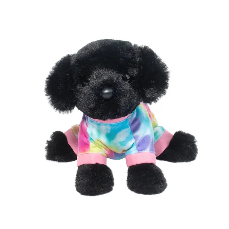 Douglas Hattie Black Lab with PJ's