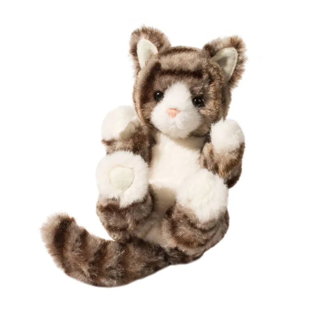 Douglas Lil' Baby Stripe Grey Cat - 6"