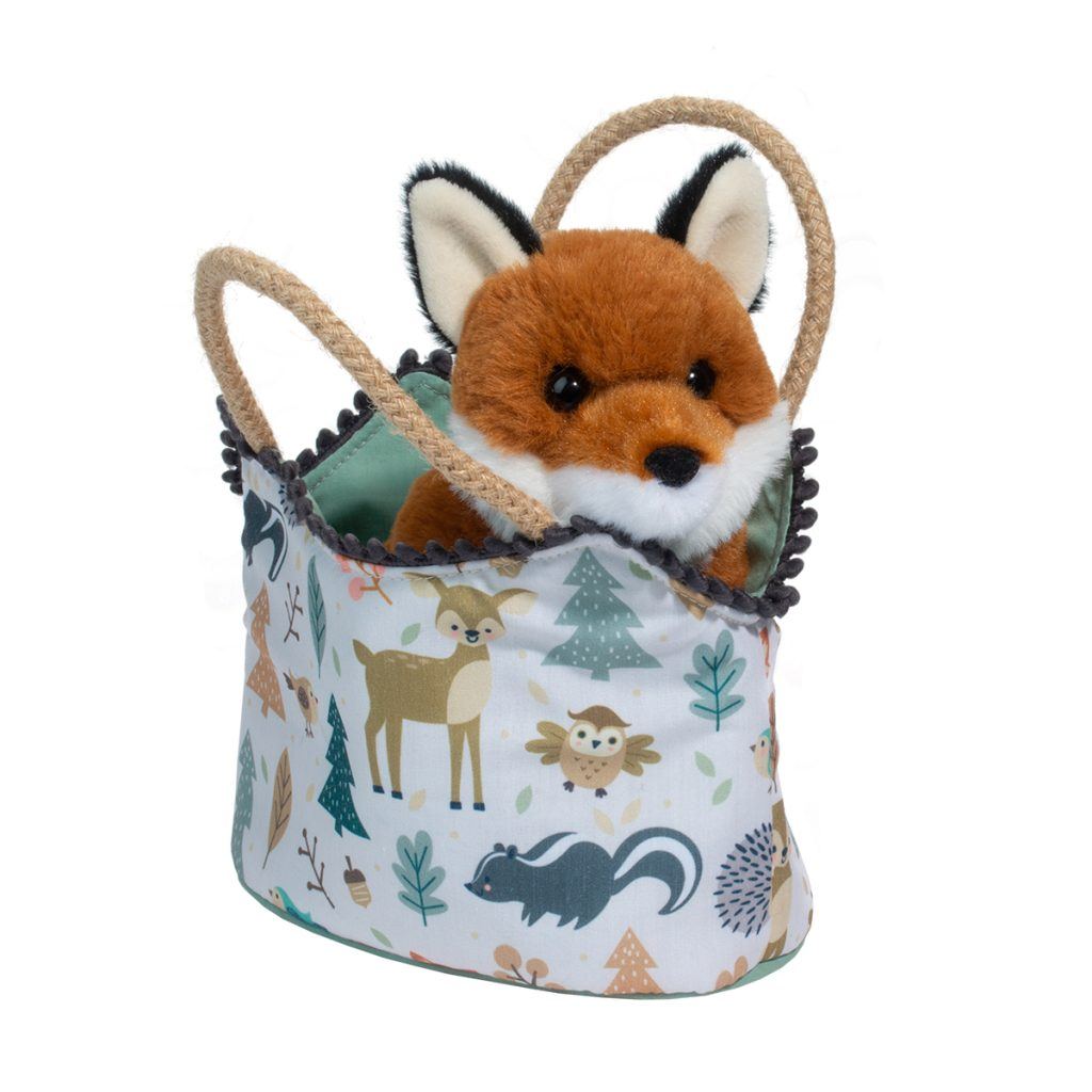 Douglas Sassy Saks Magical Forest w/Sitting Fox- 7"