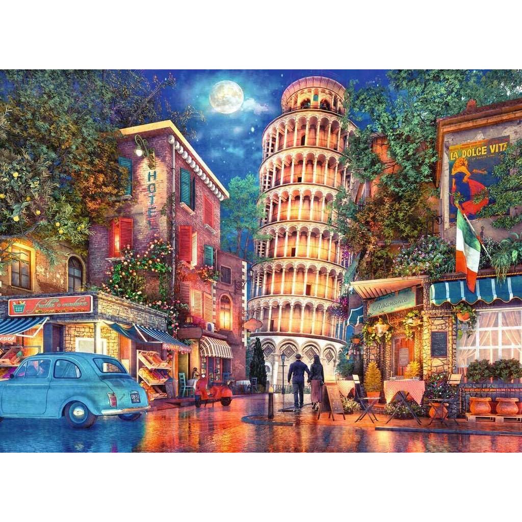 Ravensburger Evening In Pisa 500 Piece Puzzle