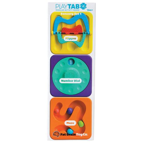 Fat Brain Toy Co. PlayTab Modular Activity Board Set 1