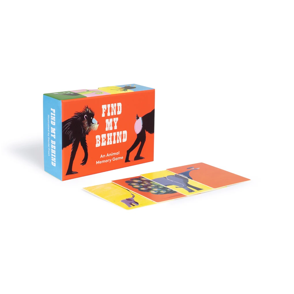 Find My Behind Memory Game