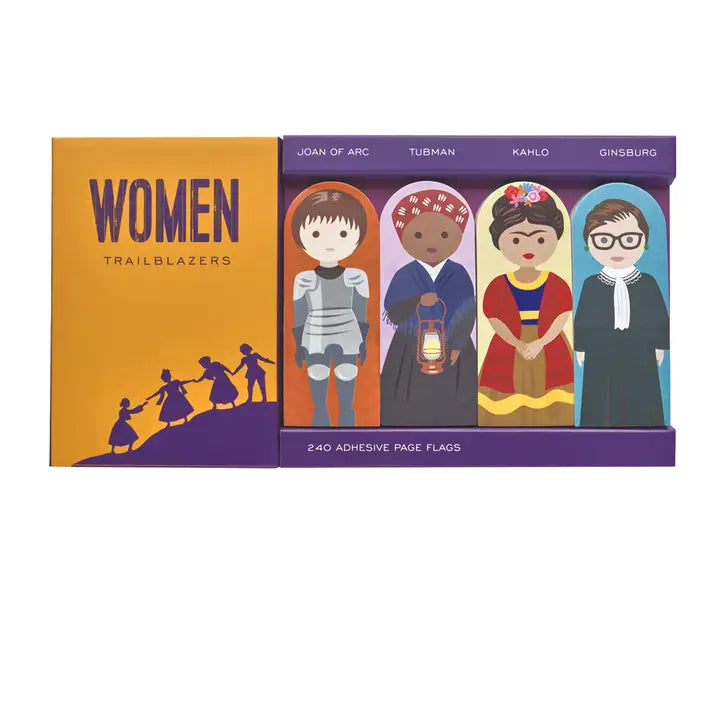 Girl of All Work Women Trailblazers Classic Characters Adhesive Page Flags