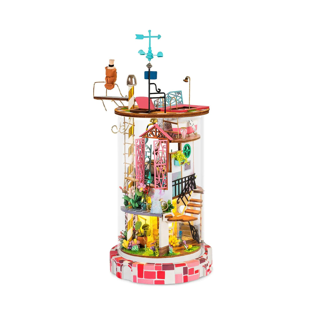 Hands Craft DIY Mysterious World Bloomy House