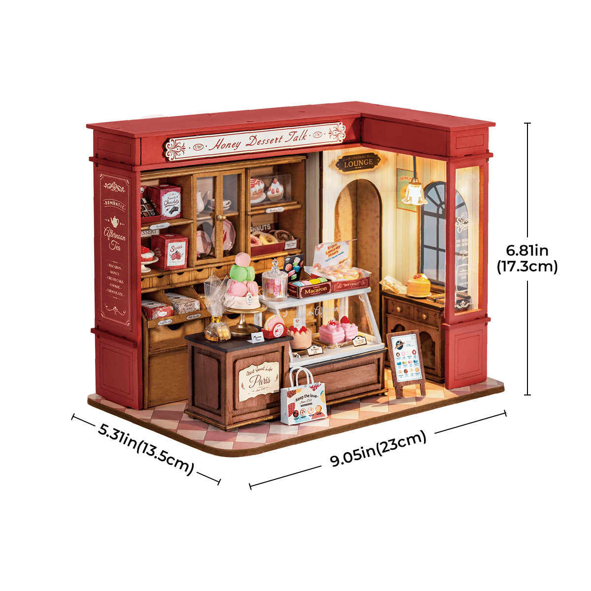 Rolife DIY Miniature House Honey Dessert Talk
