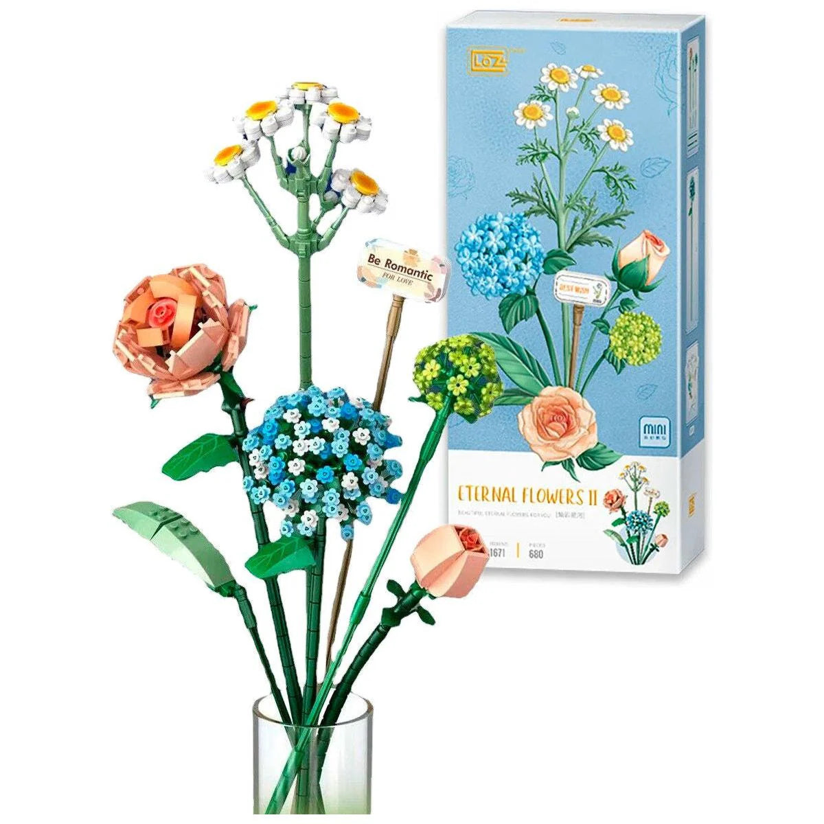 LOZ Blocks - Chamomile Bouquet Eternal Flower