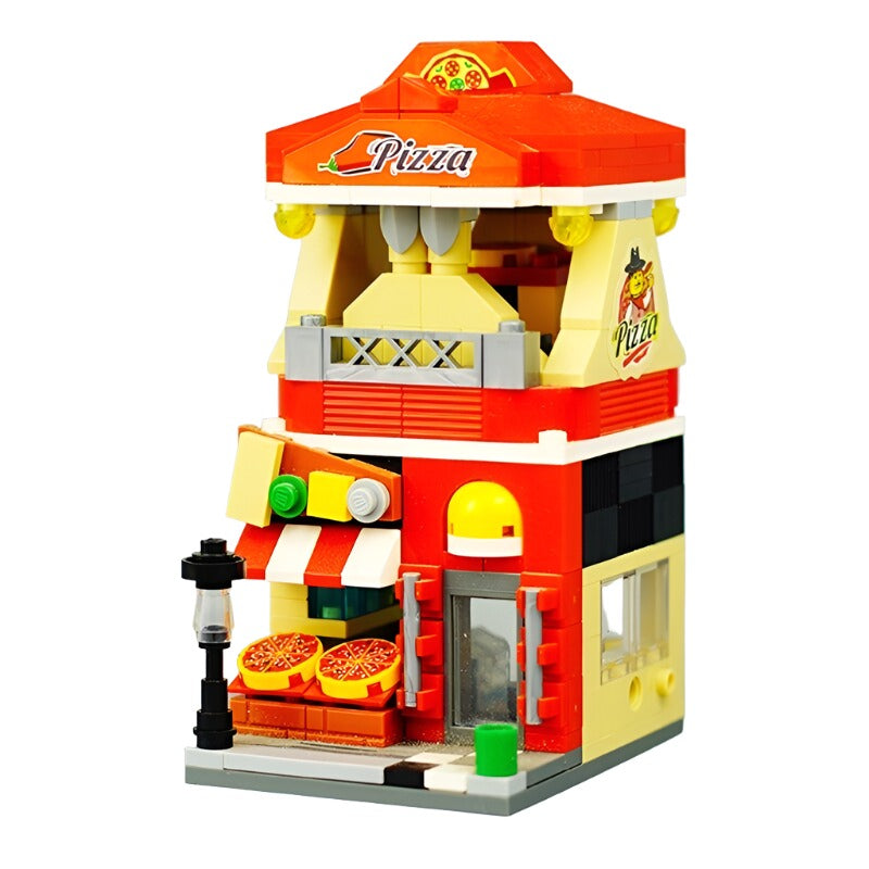 LOZ Blocks - Street Mini Pizza Shop