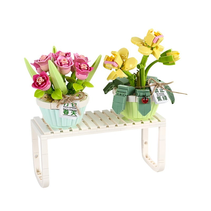 LOZ Blocks - Spring Tulip Orchid