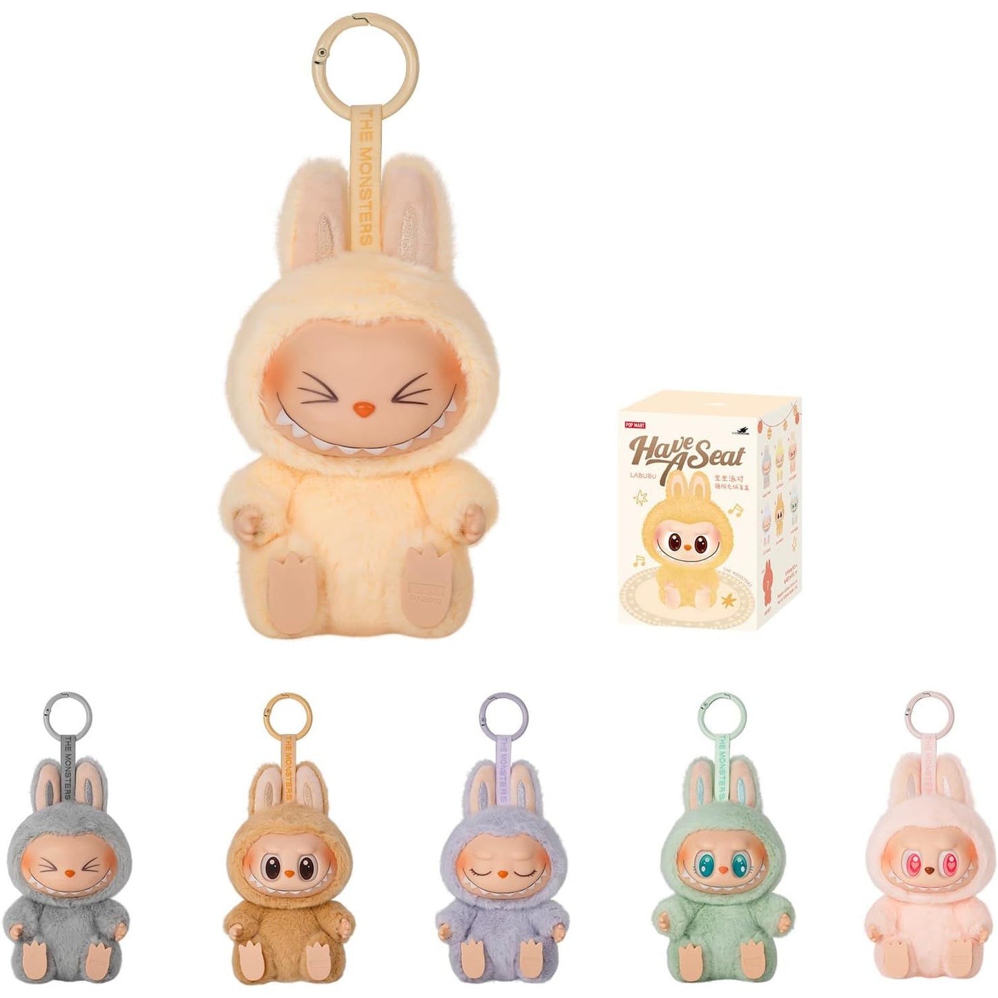 Labubu The Monsters - Have a Seat Vinyl Plush Blind Box