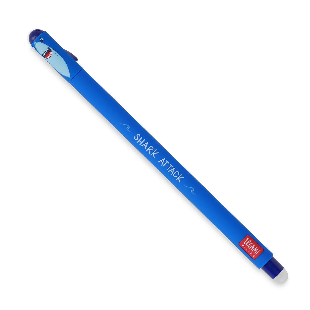Legami Erasable Pen Blue Ink - Shark Attack