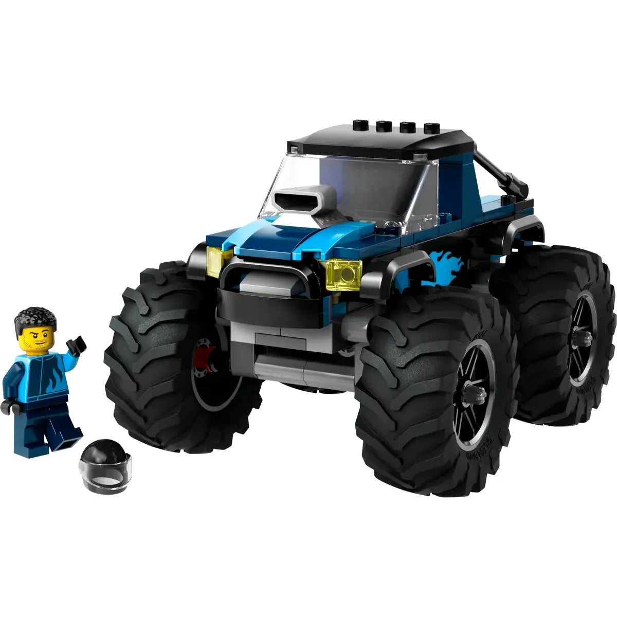 Lego City Blue Monster Truck
