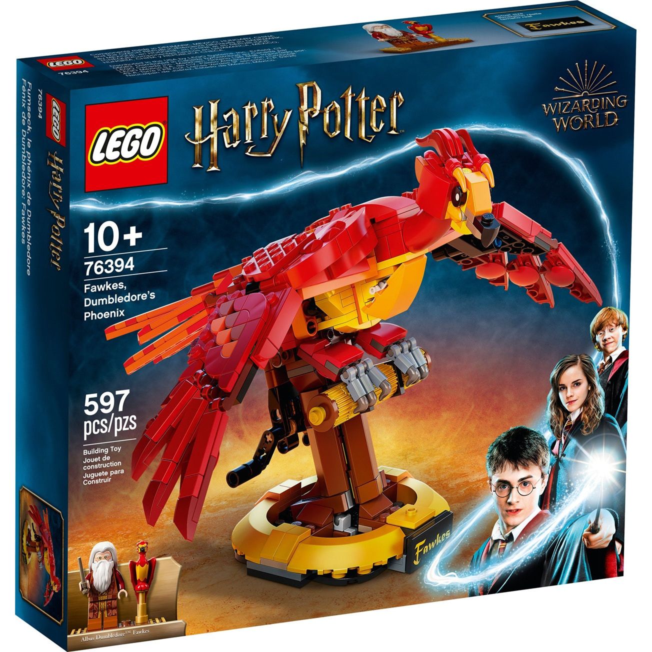 Lego Harry Potter Fawkes Dumbledore's Phoenix