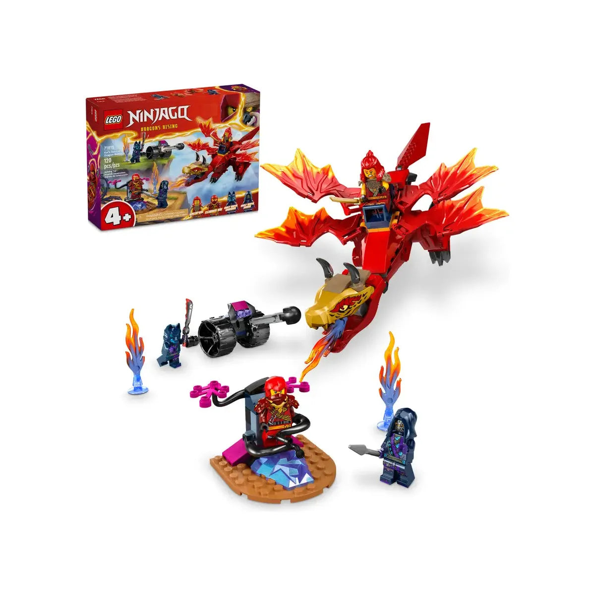 Lego Ninjago Kai's Source Dragon Battle