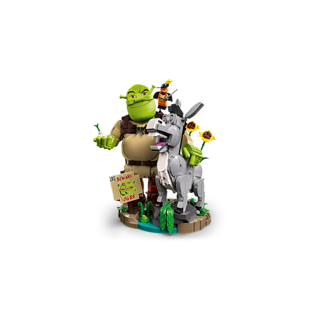 Lego Shrek - Shrek, Donkey & Puss in Boots