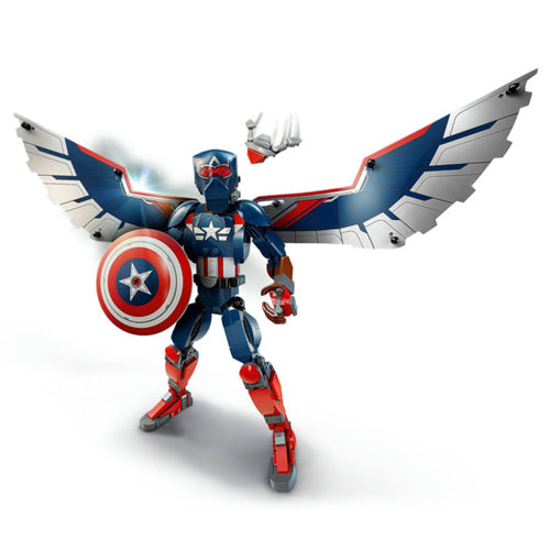 Lego Super Heroes Marvel New Captain America Construction Figure