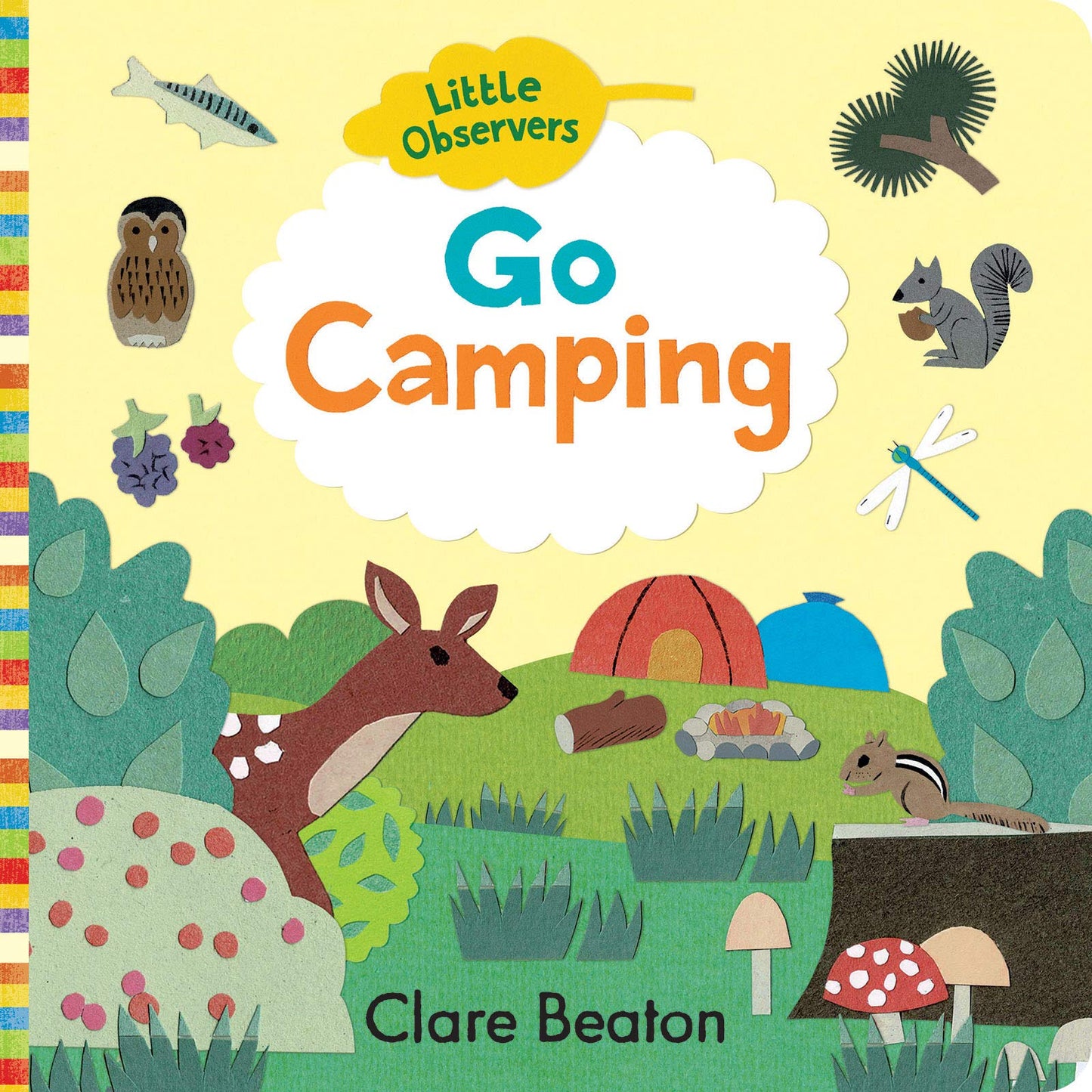 Little Observers Go Camping Book