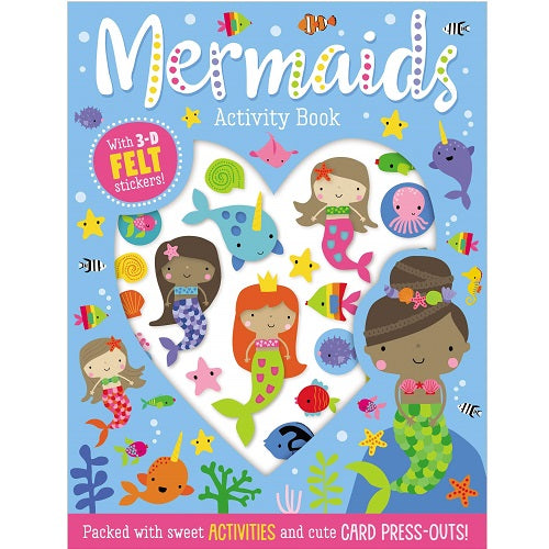 Make Believe Ideas Mermaids Activity Book