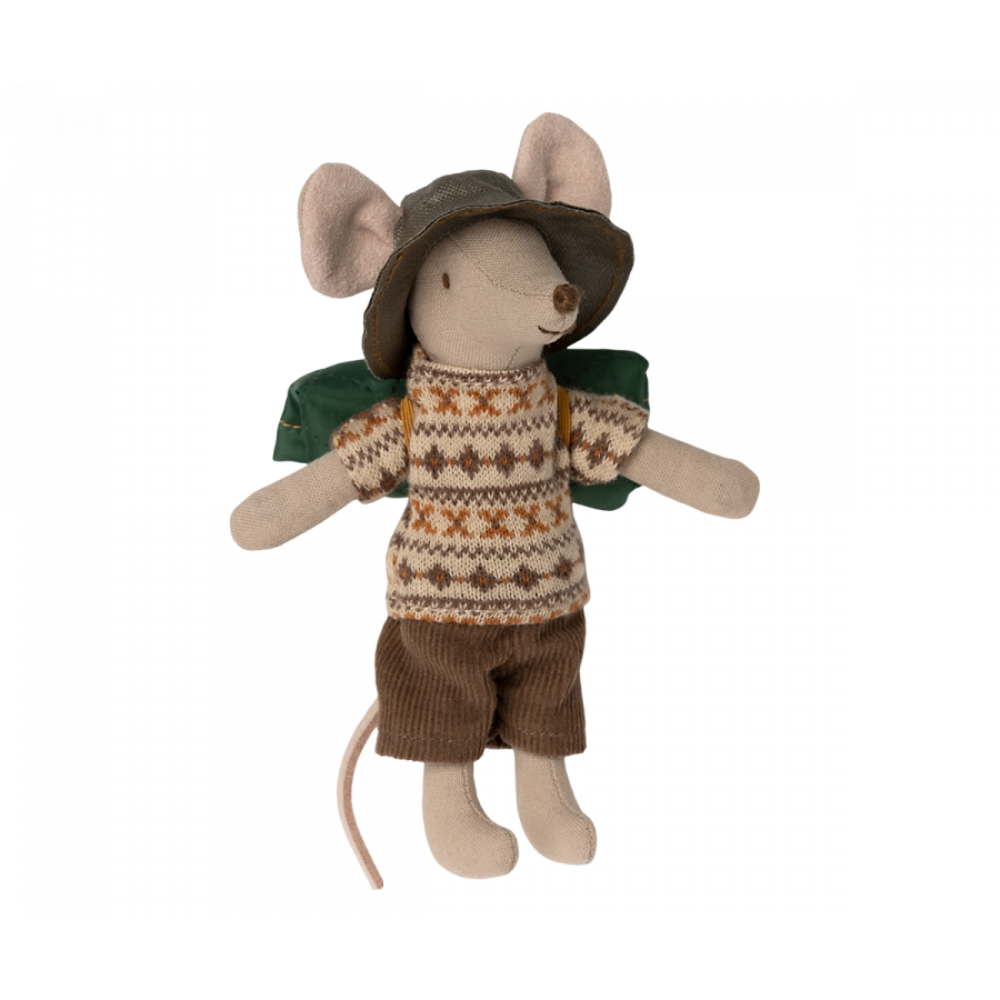 Maileg Big Brother Hiker Mouse
