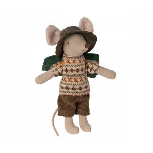 Maileg Big Brother Hiker Mouse