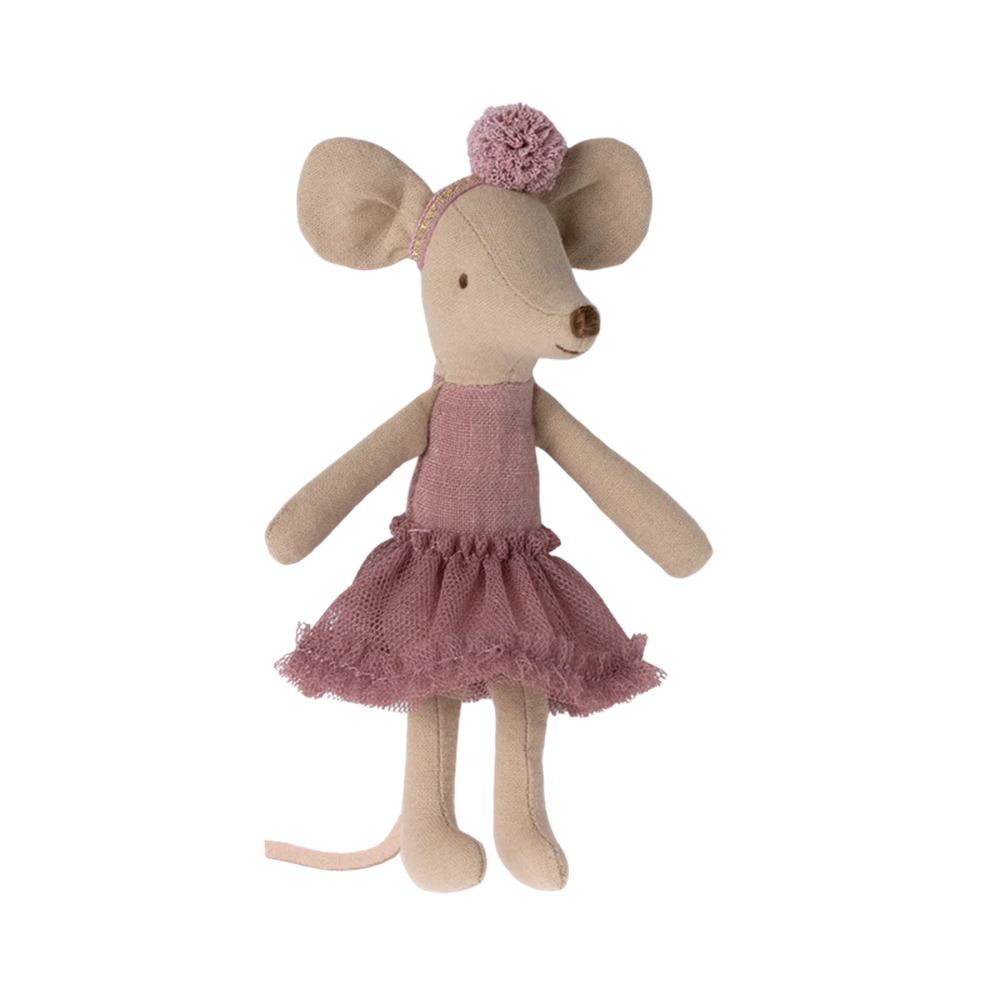 Maileg Big Sister Ballerina Mouse - Heather