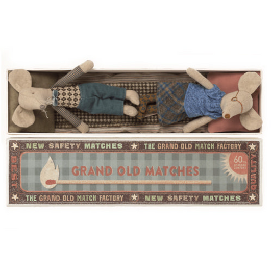 Maileg Grandma and Grandpa in Matchbox