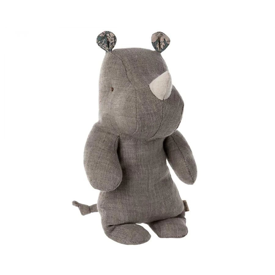 Maileg Safari Friends Rhino - Small, Grey