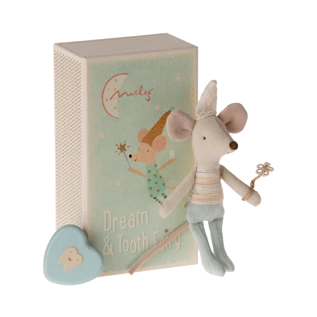 Maileg Tooth Fairy Mouse in Matchbox - Little Brother